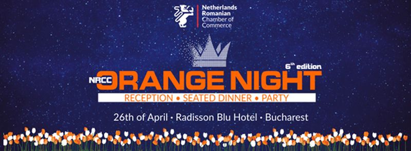 NRCC ORANGE NIGHT: 26 aprilie, Radisson Blu Hotel, Bucureşti