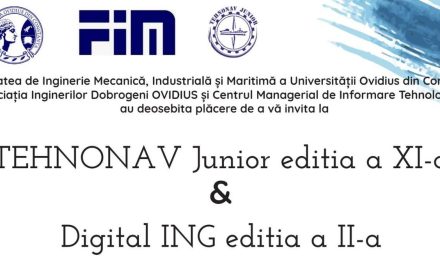 A XI-a ediție TEHNONAV JUNIOR, la Universitatea Ovidius din Constanța