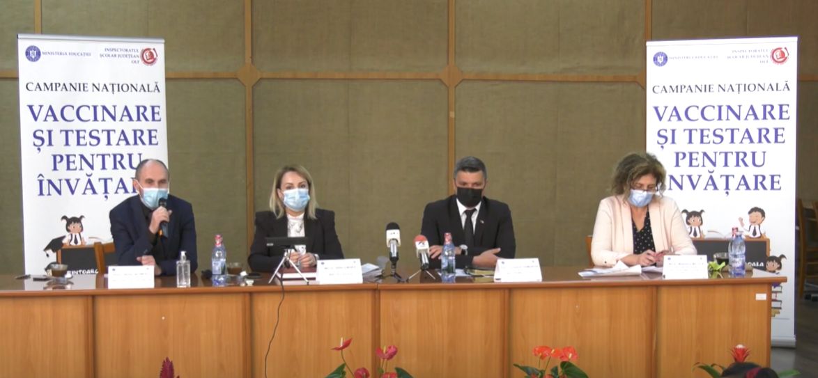 Maria Manea (Ministerul Educaţiei): Peste 50% din angajaţii din învăţământ au fost vaccinaţi anti-COVID