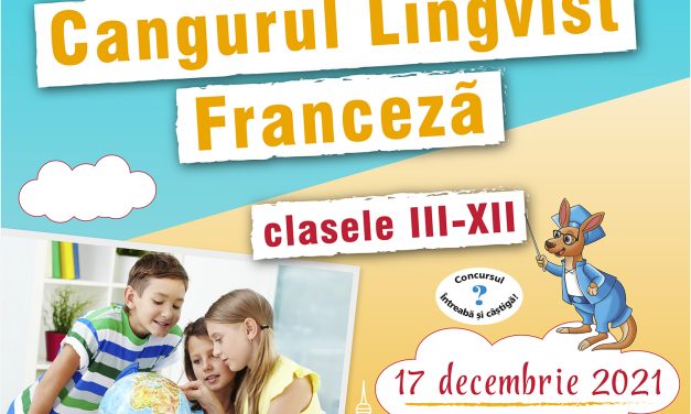 Cangurul Lingvist Franceză vă invită la concurs