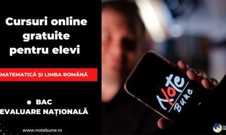 Notebune, o nouă platformă online de pregătire pentru Bacalaureat și Evaluarea Națională
