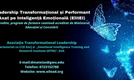 Înscriere program de formare acreditat ”Leadership transformațional și performant axat pe inteligență emoțională (ElitEI)”