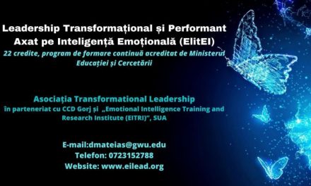 Program inovator de formare continuă, Leadership Transformațional și Performant axat pe Inteligență Emoțională (ElitEI)