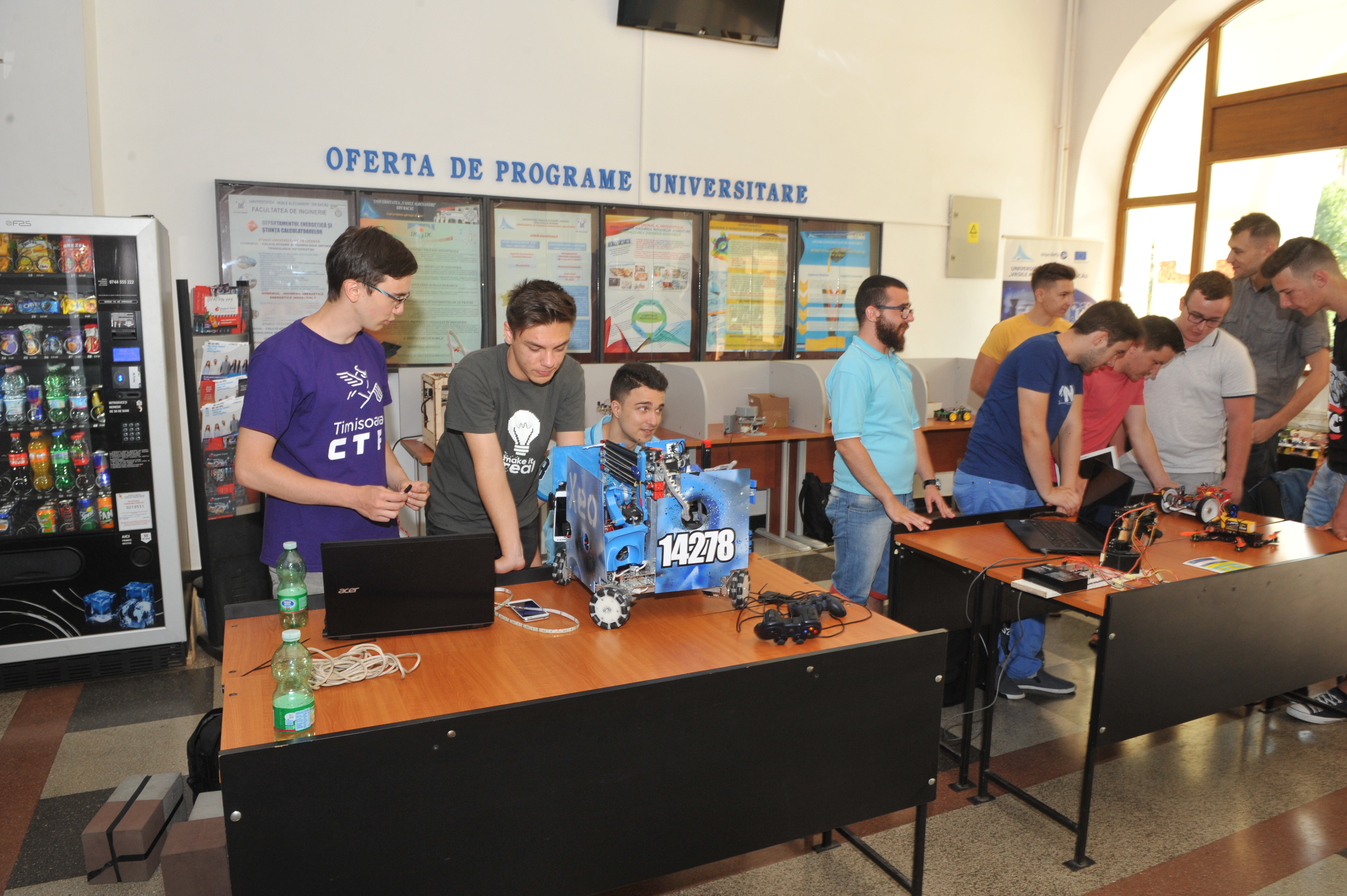 A început Concursul Național de Creativitate Software și Hardware, explorIT, la Universitatea „Vasile Alecsandri” din Bacău