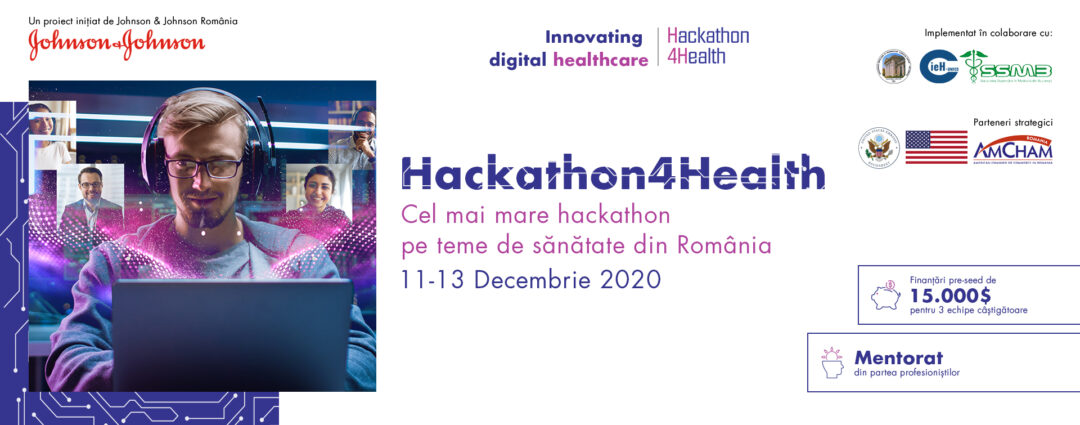 Câștigătorii Hackathon4Health 2020 au dezvoltat proiecte cu impact real în inovația digitală a sistemului de sănătate din România